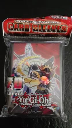 Konami Official YUGIOH Card Sleeves Pendulum Powered Card Sleeves [70 Count] - Image 1