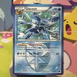 Glaceon 23/116 Plasma Freeze Rare Non-Holo Pokemon Card Near Mint - NM - Image 1