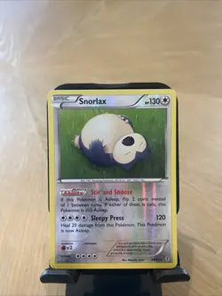 Pokemon Card - Snorlax Generations 58/83 Reverse Holo Rare - Image 1