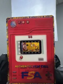 Pokemon Authentic 35mm Film Cell Display Card Vintage Anime Scene FSA Custom - Image 3