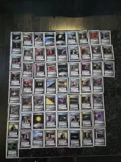 60 Card Lot, 1994 Star Trek The Next Generation TCG - Image 1