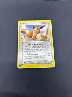 Pokemon Eevee TCG Card 63/100 Sandstorm Regular Non-Holo - Image 1