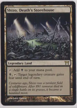 Mtg Shizo, Death's Storehouse Champions of Kamigawa Regular - Image 1