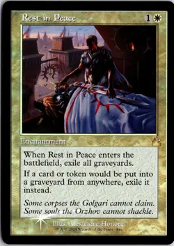 Rest in Peace (Retro Frame) 446 R Ravnica Remastered Magic: The Gathering NM/M - Image 1