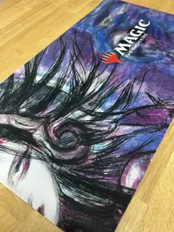 MTG Liliana Yoshitaka Amano Playmat Japan Championship 2019 21x12 In Hand NEW - Image 3