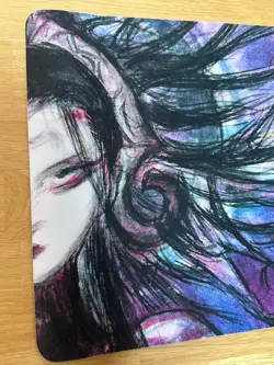 MTG Liliana Yoshitaka Amano Playmat Japan Championship 2019 21x12 In Hand NEW - Image 4
