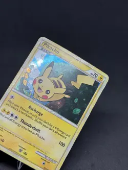 Pokemon Pikachu TCG Holo Black Star Promo Card HGSS03 - Image 2