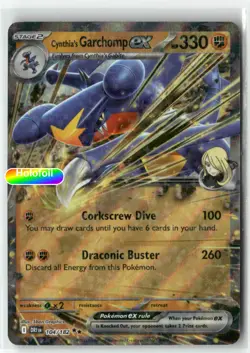 Cynthia's Garchomp ex - 104/182 [Pokemon DRI - 104/182] Holofoil - Image 2