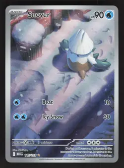 Snover 140/132 Pokemon TCG ME01: Mega Evolution NM - Image 1