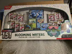 Pokemon TCG 151 Blooming Waters Premium Collection Box SEALED - Image 1