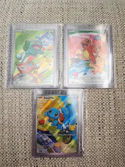 Pokemon First Partners Kanto Partners Set Charmander Bulbasaur Squirtle - Image 1