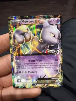 Pokemon TCG Mewtwo ex XY183 Black Star Promo Ultra Rare Holo NM - Image 1