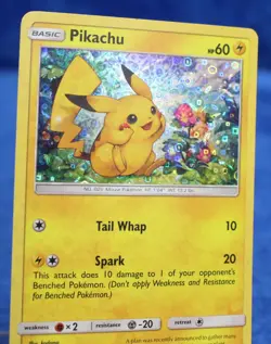 Pikachu SM86 General Mills Promo Holo Foil 2017 Moderately Played Pokemon TCG - Image 2