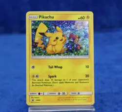 Pikachu SM86 General Mills Promo Holo Foil 2017 Moderately Played Pokemon TCG - Image 3