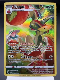 Flapple TG02/TG30 - Holo Rare - Astral Radiance Pokemon Card NM - Image 1