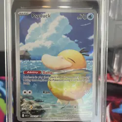 Pokemon TCG Psyduck 226/217 Illustration Rare Ascended Heroes 2026 AGS 9.5 - Image 4