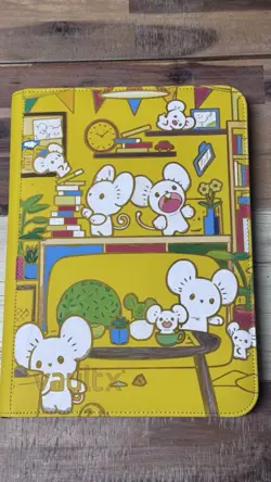 Pokemon 9-Pocket VaultX Binder Maushold Chinese Exclusive Yellow Paint Engraved - Image 1