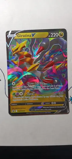 Giratina V SWSH259 Holo Promo Sword & Shield Promo Pokemon LP - Image 1