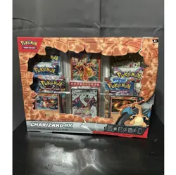 Pokemon TCG Charizard ex Premium Collection Box 6 Packs, 65 Sleeves, Promo EN - Image 1