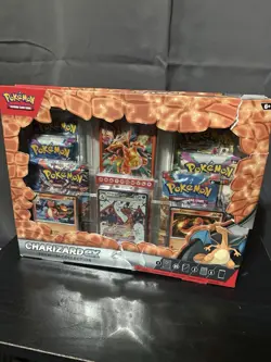Pokemon TCG Charizard ex Premium Collection Box 6 Packs, 65 Sleeves, Promo EN - Image 3