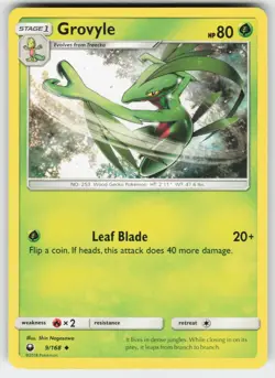 Grovyle 9/168 Uncommon Celestial Storm Pokemon Near Mint - Image 1