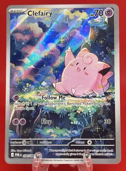 Pokemon TCG Clefairy 094/088 Full Art Illustration Rare Perfect Order 2026 NM - Image 1