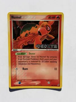 Numel - 68/107 EX Deoxys 2005 - Stamped Reverse Holo - Pokemon TCG - Image 1