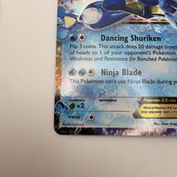 Ash-Greninja EX - XY133 Black Star Promo Pokemon - LP/MP - Image 4