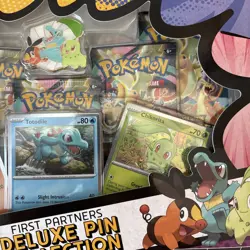 Pokemon TCG Mega Evolution Ascended Heroes First Partners Deluxe Pin Collection! - Image 4
