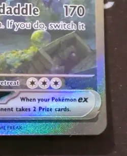 Pokemon Golisopod ex 246/182 SV04 Paradox Rift Special Illustration Rare Holo - Image 4