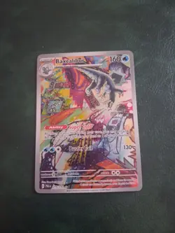 2023 Pokemon SV Paldea Evolved Baxcalibur Illustration Rare #210/193 - Image 1