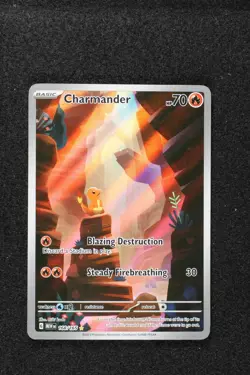 Pokemon - Charmander - 168/165 - 151 Illustration Rare NM - Image 1