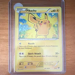Pikachu 005/012 McDonald's 2014 Holo Promo Basic 60 HP English Pokemon TCG - Image 1