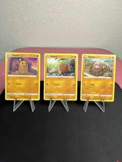 Diglett 084/189, 092/202, 076/198 Pokemon Sword & Shield Era Lot Of 3 Cards - NM - Image 1