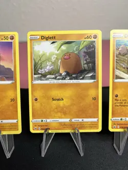 Diglett 084/189, 092/202, 076/198 Pokemon Sword & Shield Era Lot Of 3 Cards - NM - Image 3