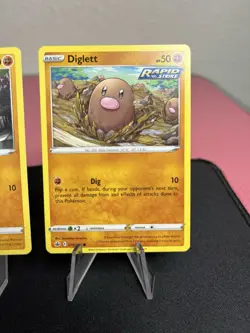 Diglett 084/189, 092/202, 076/198 Pokemon Sword & Shield Era Lot Of 3 Cards - NM - Image 4