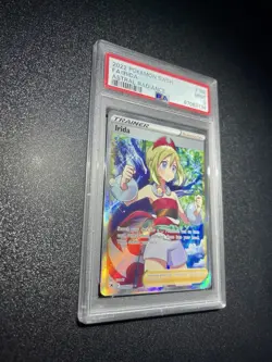 Pokemon Irida TCG Full Art Trainer Astral Radiance 186/189 Psa 9 - Image 3
