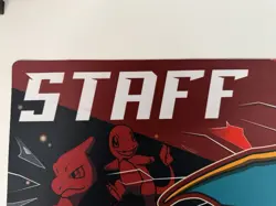 Pokemon EUIC 2026 STAFF EXCLUSIVE Mega CHARIZARD Y PLAYMAT - Image 2