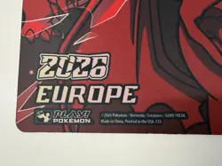 Pokemon EUIC 2026 STAFF EXCLUSIVE Mega CHARIZARD Y PLAYMAT - Image 4