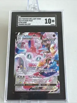 Pokemon 2022 Sylveon VMAX TG15/TG30 UR Holo SGC 10 Mint CGC PSA - Image 1