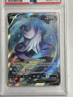 Pokemon Galarian Articuno V Full Art 170/198 Chilling Reign Holo PSA 10 - Image 2