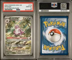 2023 Pokemon 151 Nidoking PSA 10 Gem Mint #174 Deutsch - Image 1