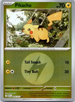 PIKACHU (ENERGY SYMBOL PATTERN) - 055/217 ME: Ascended Heroes - POKEMON NM/M - Image 1