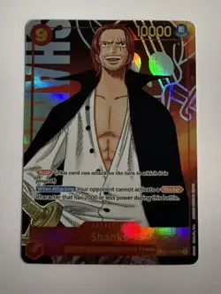 One Piece Shanks Parallel OP01-120 Romance Dawn Foil - Image 1