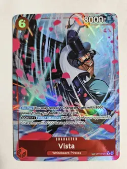 Vista TREASURE RARE (OP16-011) OP16 - The Time of Battle ENGLISH One Piece - Image 1