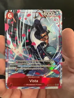 Vista (TR) OP16-011 The Time of Battle Foil - Image 1