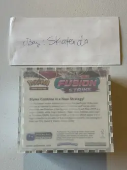 Pokemon TCG Sword & Shield Fusion Strike Booster Box New w/Acrylic Case - Image 2