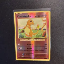 Pokemon TCG Charmander 9/108 Reverse Holo Card XY Evolutions 2016 - Image 1