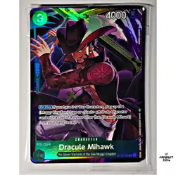 One Piece Card Game Dracule Mihawk ST12-003 Illustration Box Vol.4 Promo Sealed - Image 1