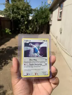 Lugia - 14/132 - Holo Rare, Secret Wonders - Swirl - Pokemon Card - NM/LP - Image 1